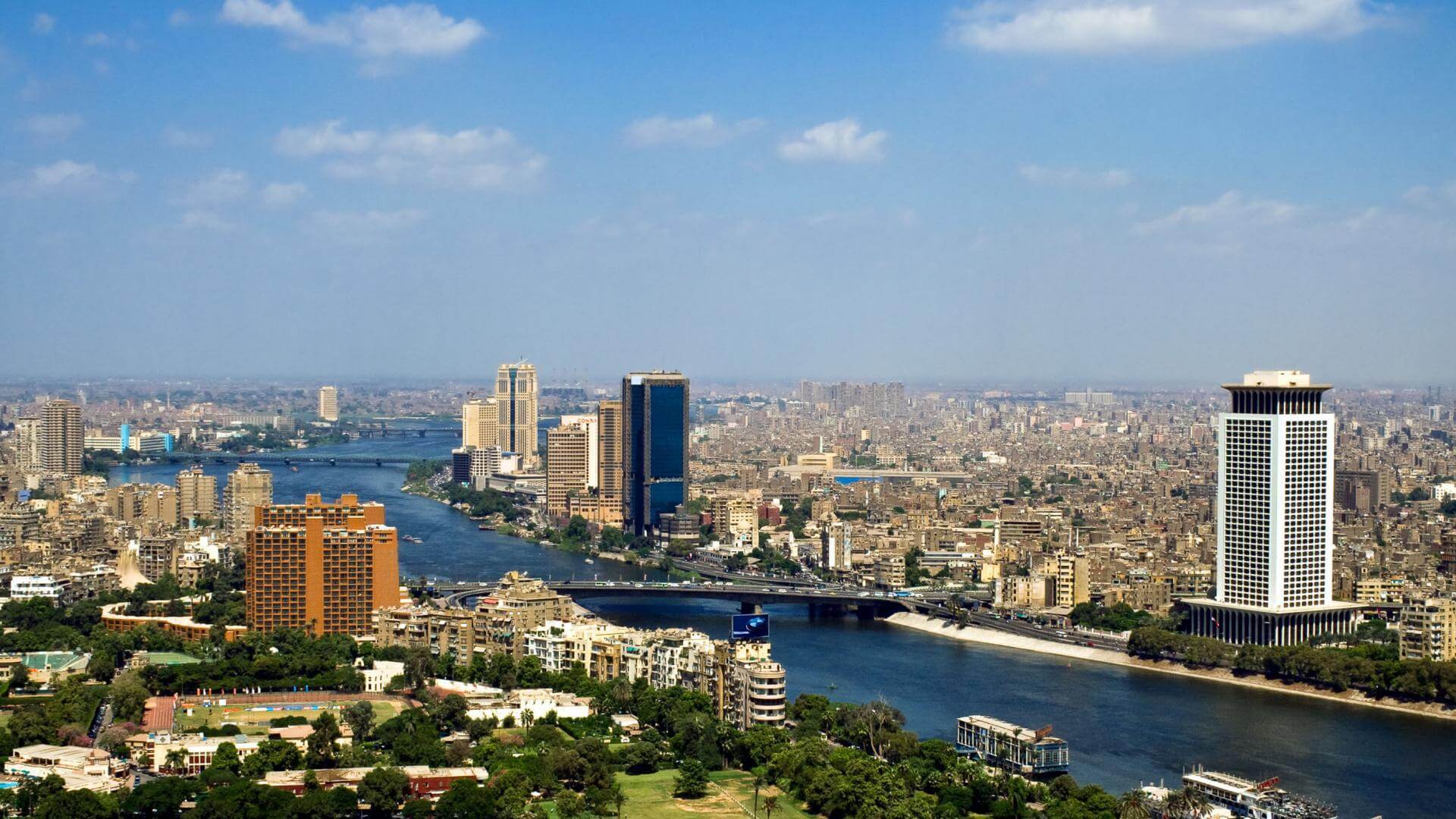 Egypt Cairo Orange Corners